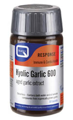 Quest Kyolic Garlic 600 Aged Garlic Extract 600mg Συμπλήρωμα Διατροφής Άοσμου Εκχυλίσματος Σκόρδου Ψυχρής Ωρίμανσης 60 tabs