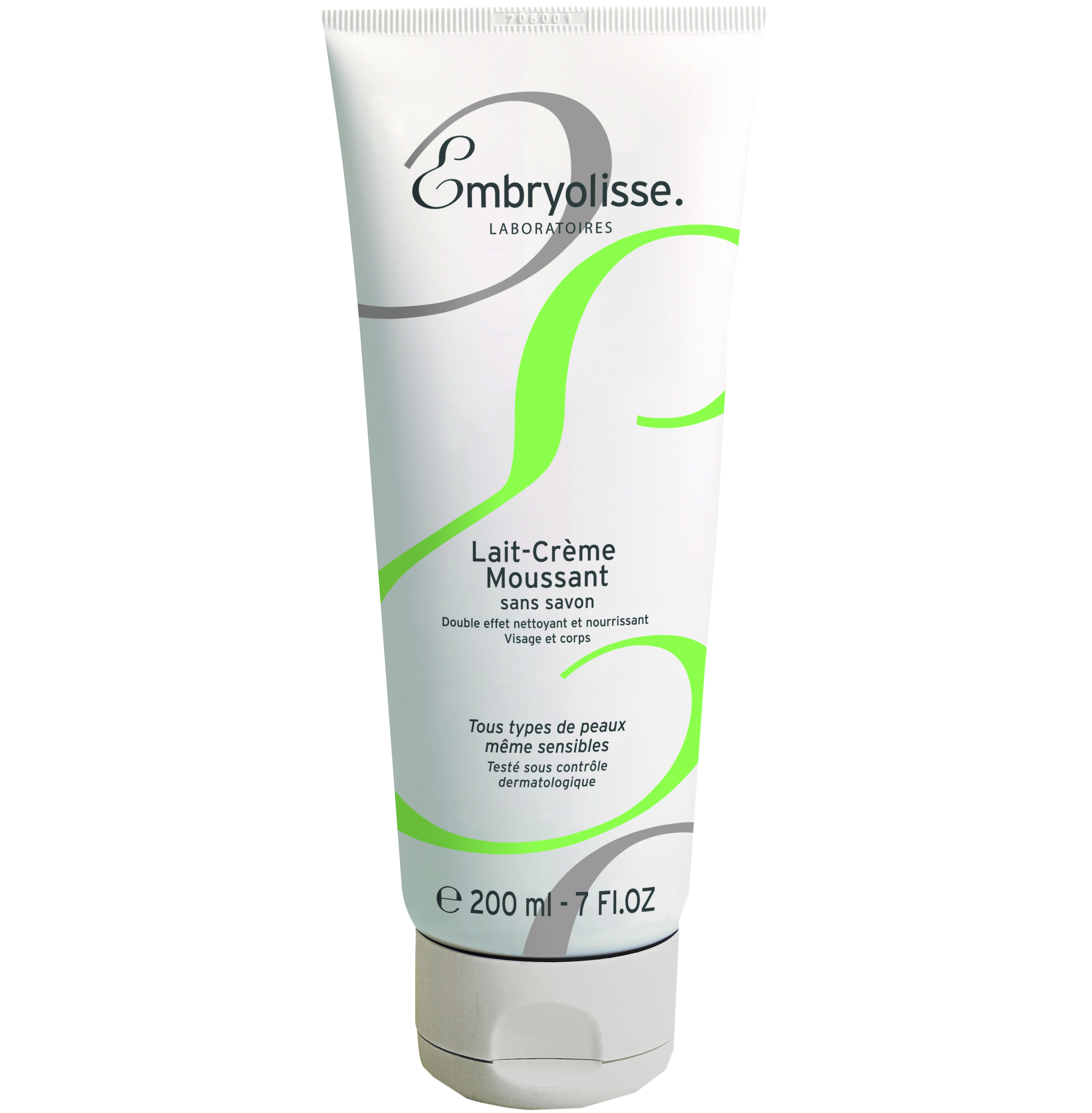 Embryolisse Foaming Cream Milk Αφρώδες Καθαριστικό για το Πρόσωπο Χωρίς Σαπούνι 200ml