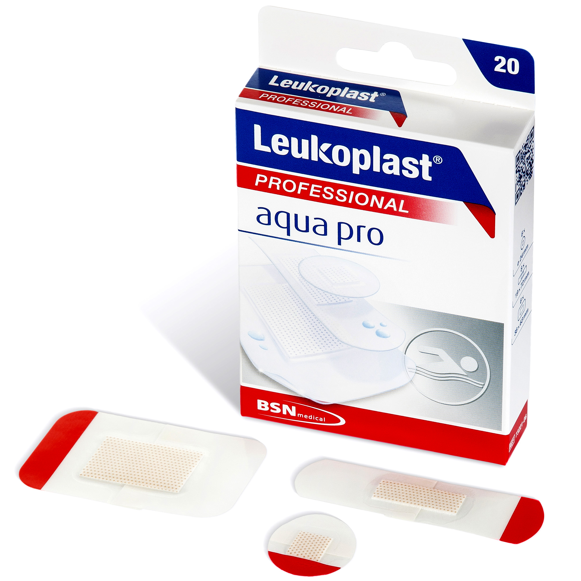 BSN Medical Leukoplast Professional Aqua Pro Αδιάβροχα Αυτοκόλλητα Επιθέματα σε 3 Μεγέθη 20 Τεμάχια