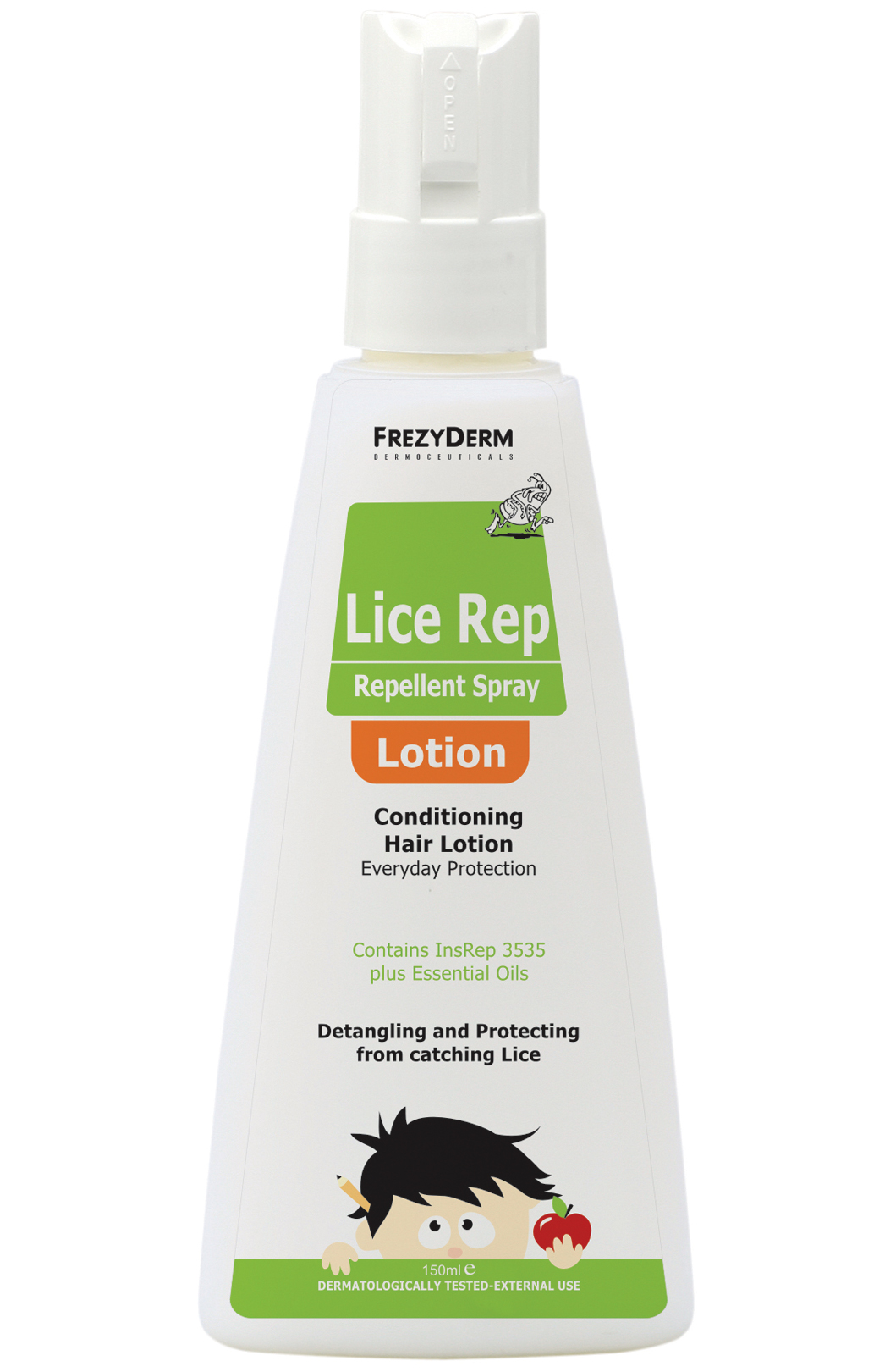 Frezyderm Lice Rep Lotion Λοσιόν Φθειροαπώθησης 150ml