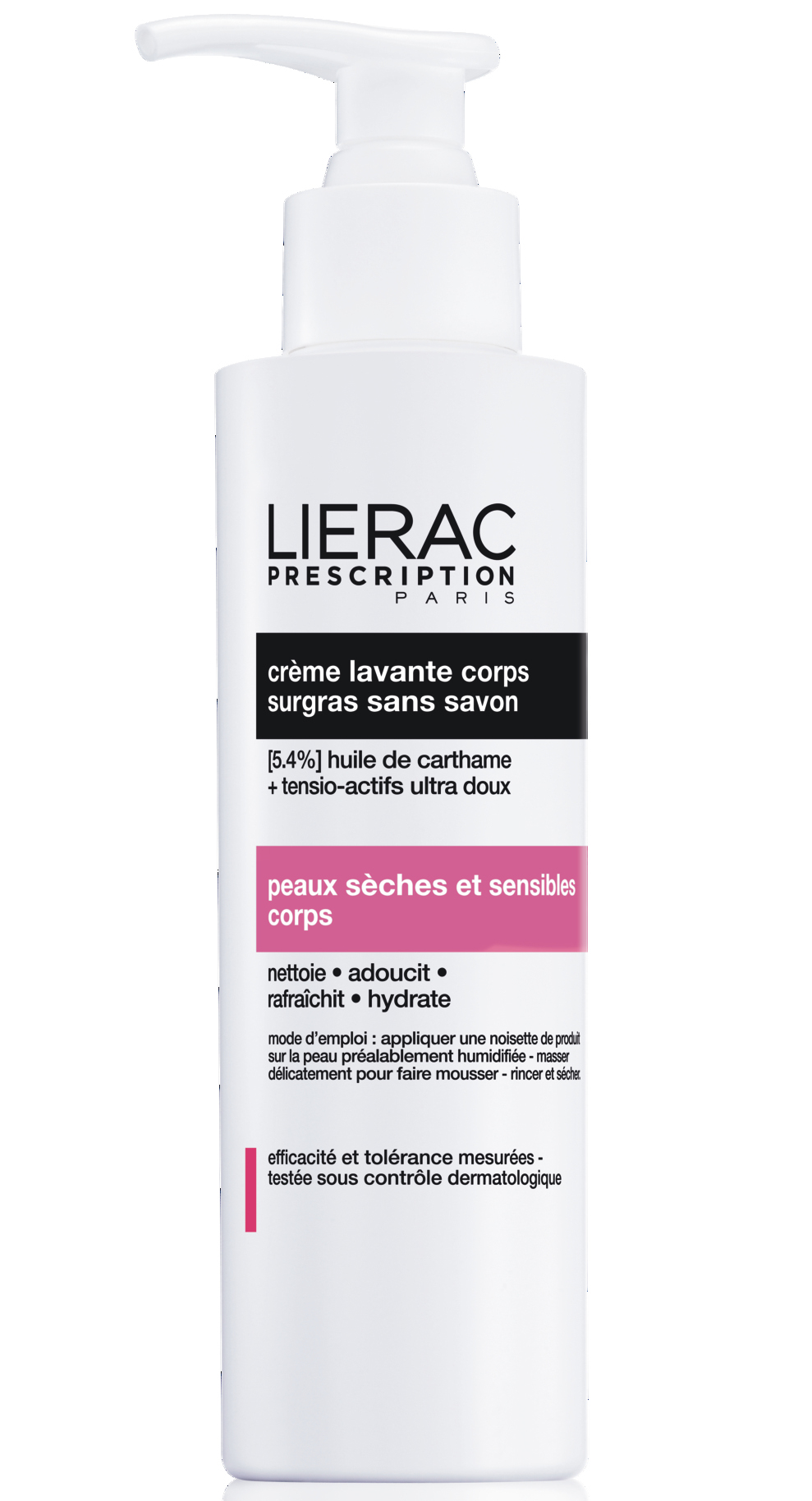 Lierac Prescription Creme Lavante Corps Κρέμα Καθαρισμού Σώματος Που Αναπληρώνει Τα Λιπίδια Χωρίς Σαπούνι 200ml