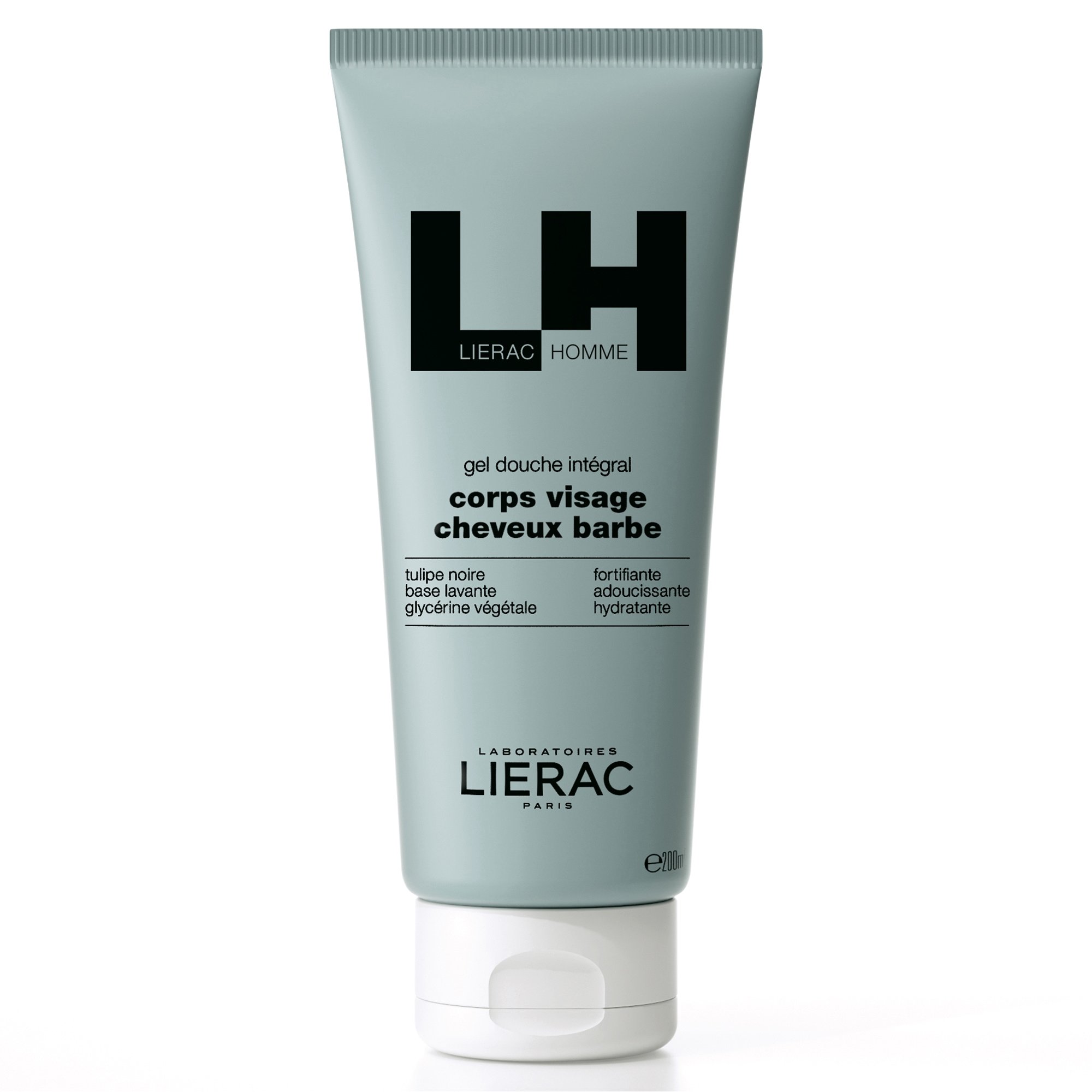 Lierac Homme Douche Integral Gel Καθαρισμού για Σώμα, Πρόσωπο, Μαλλιά & Γένια 200ml