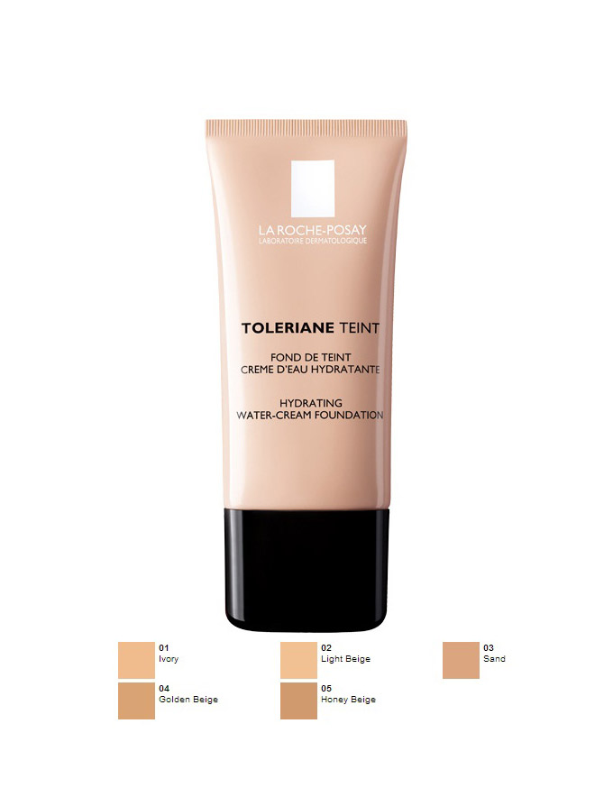 La Roche-Posay Toleriane Teint Water-Cream Μακιγιάζ που Διαρκεί Όλη την Ημέρα 30ml – 01 ivory