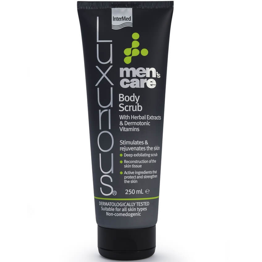Luxurious Men’s Care Body Scrub Απολεπιστικό Σώματος για Τόνωση & Αναζωογόνηση 250ml