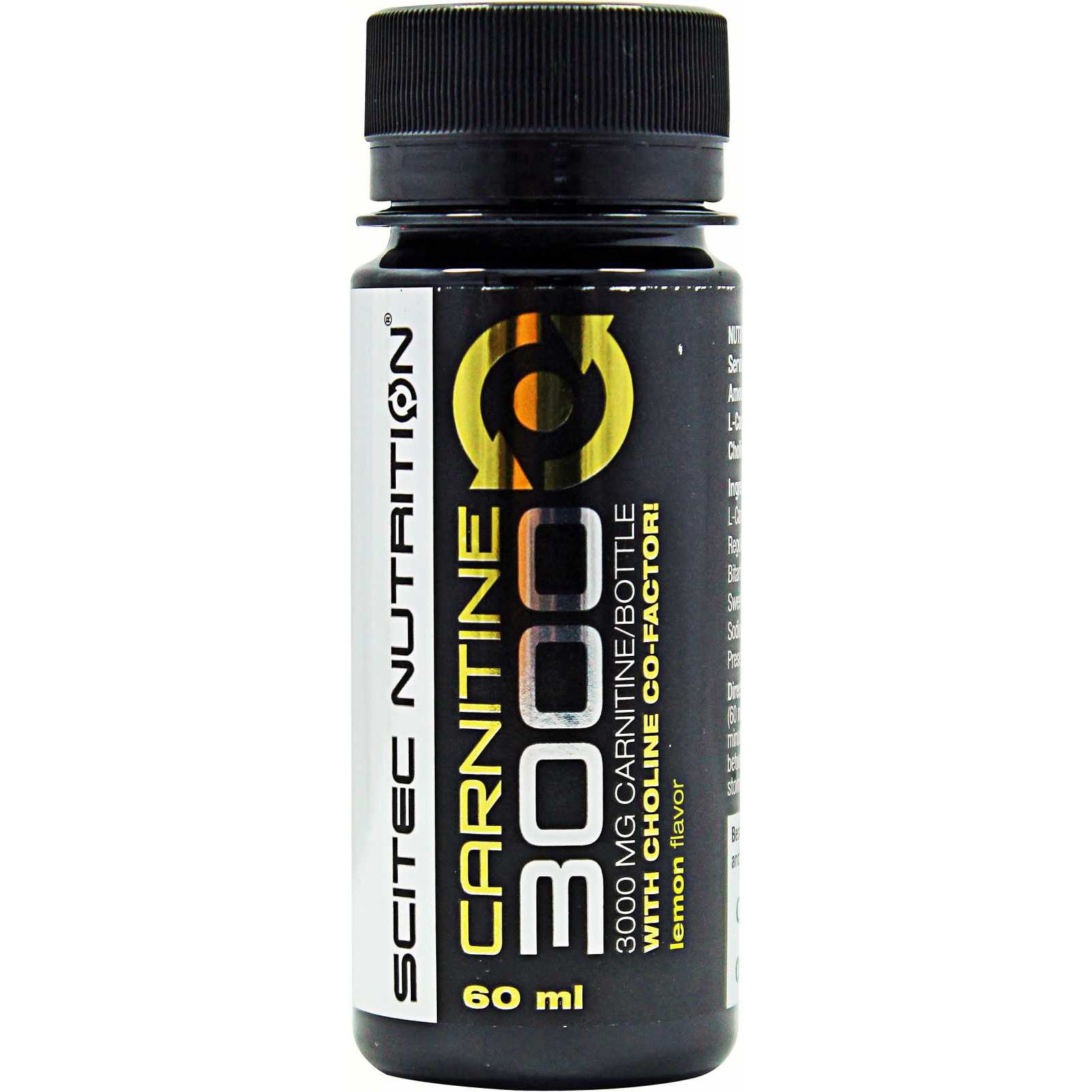Scitec Nutrition L-Carnitine 3000mg Booster Ενέργειας σε Υγρή Μορφή με Γεύση Λεμόνι 60ml