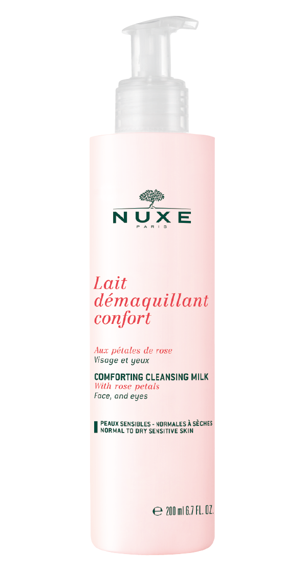 Νuxe Lait Demaquillante with Rose petals – Γαλάκτωμα Καθαρισμού με Ροδοπέταλα 200ml