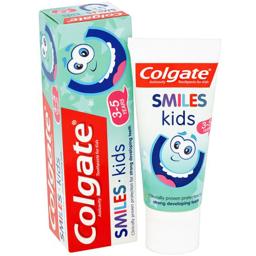 Colgate Smiles Junior Παιδική Οδοντόκρεμα Κατά της Τερηδόνας 6+ Ετών 50ml