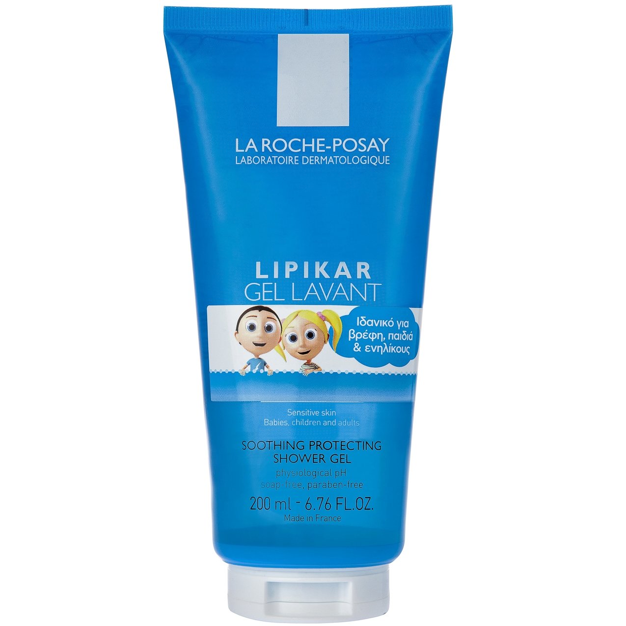 La Roche-Posay Lipikar Gel Lavant Απαλός Καθαρισμός & Προστασία Προσώπου & Σώματος – 200ml