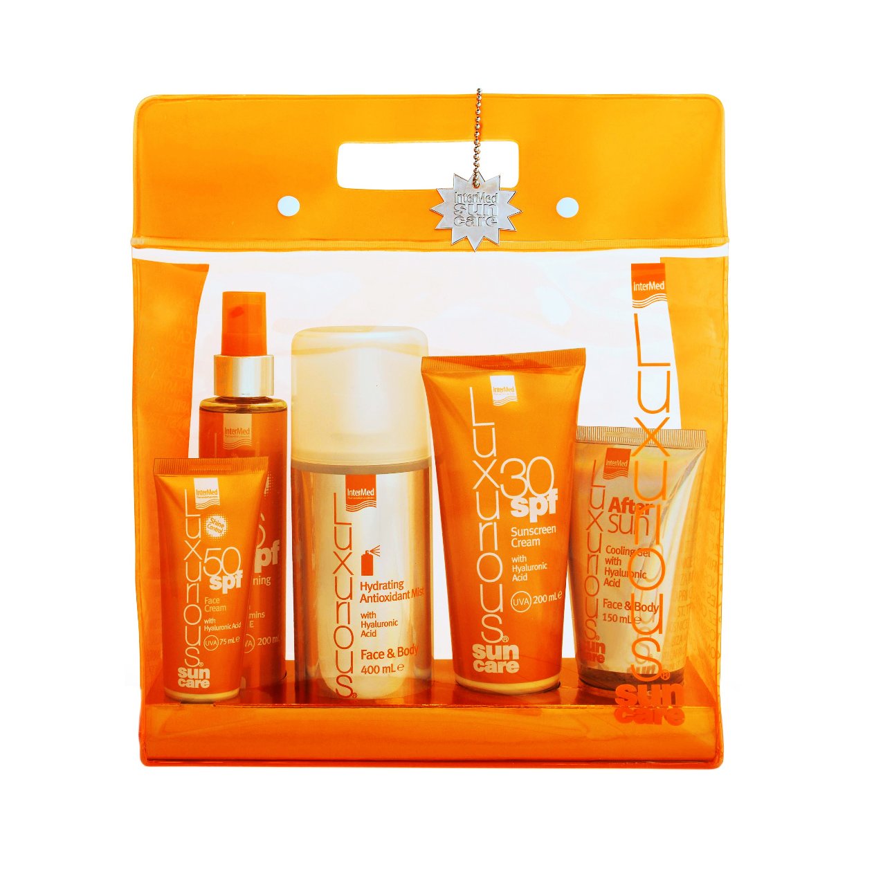 Luxurious Sun Care High Protection Pack,Πακέτο Υψηλής Αντηλιακής Προστασίας 5 Τεμάχια
