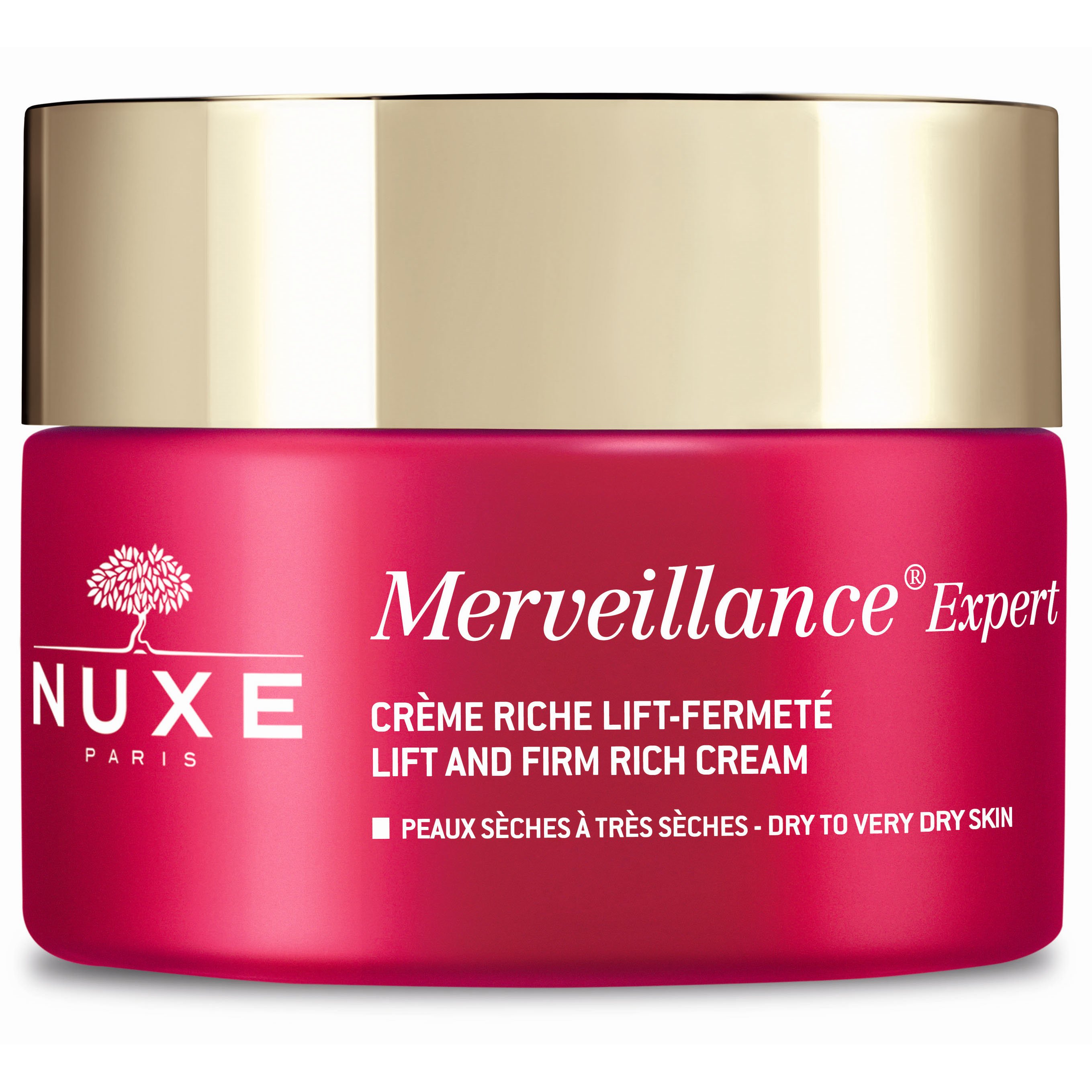Nuxe Merveillance Expert Enrichie Creme Riche Lift-Fermete Κρέμα Κατά των Ορατών Ρυτίδων Έκφρασης για Ξηρές – Πολύ Ξηρές 50ml