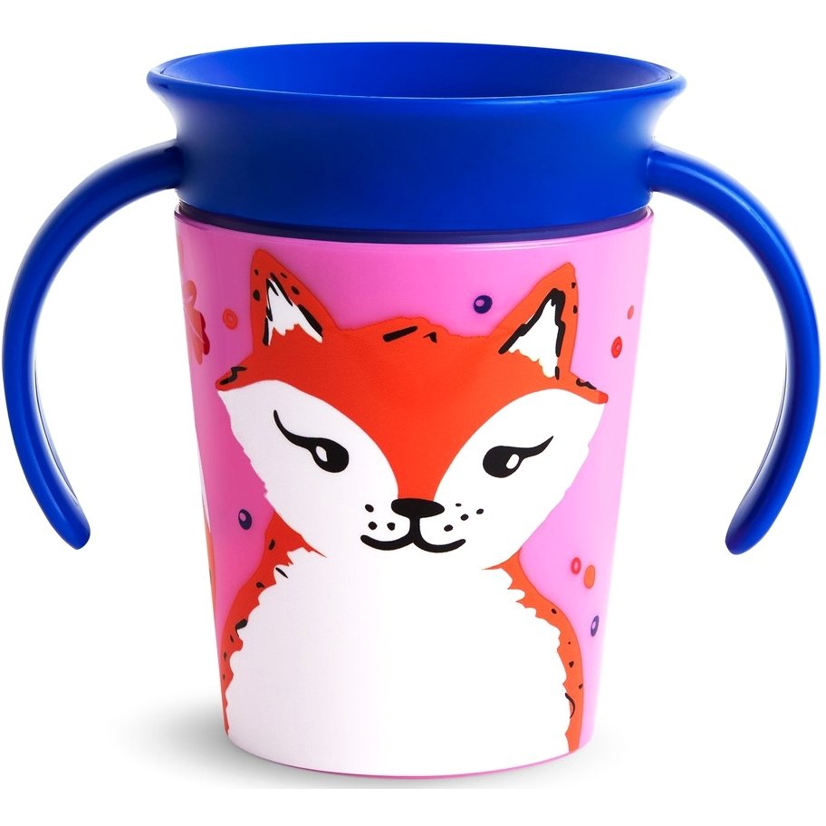 Munchkin Miracle 360 Cup 6m+ Εκπαιδευτικό Κύπελλο με Στόμιο & Λαβές από 6 Μηνών 177ml – Αλεπού