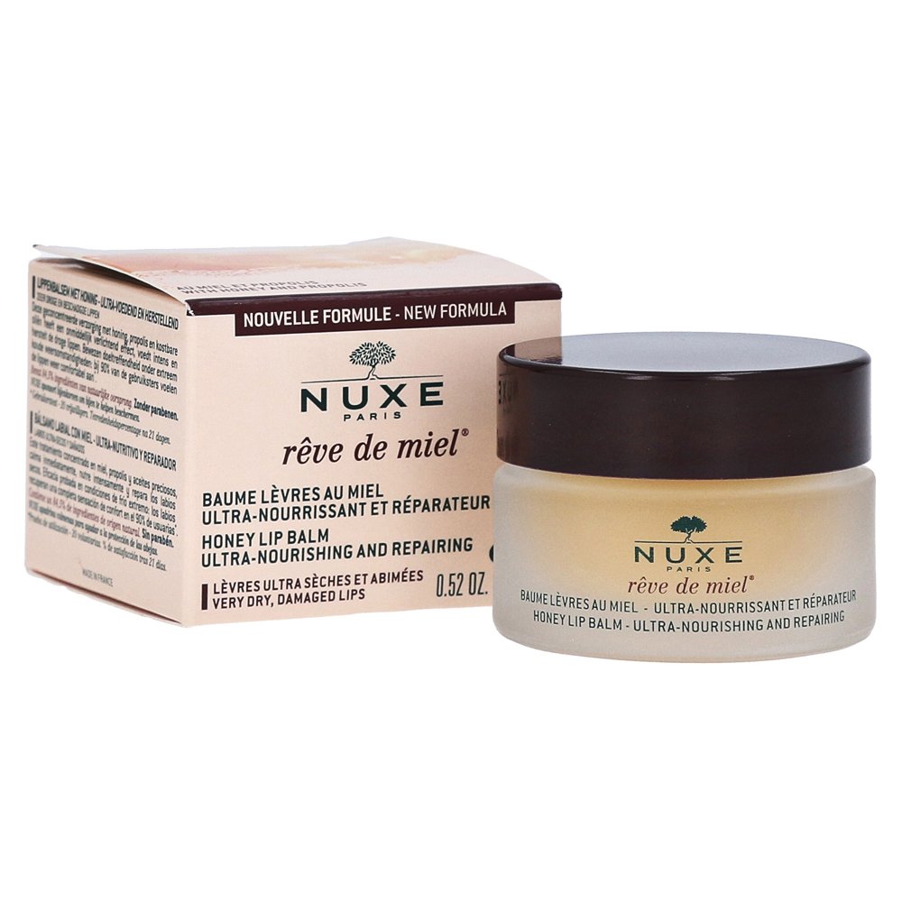 Nuxe Reve De Miel Baume Levres – Θρέψη για Ξηρά και Σκασμένα Χείλη 15ml