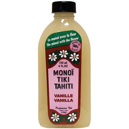 Monoi Tiki Tahiti Vanilla Ενυδατικό Λάδι Σώματος με Άρωμα Βανίλιας 120ml