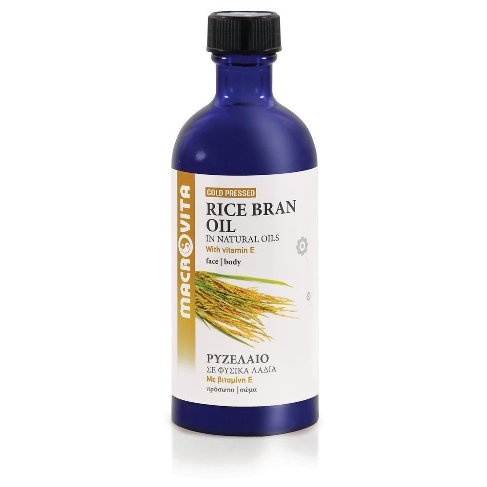 Macrovita Macrovita Ρυζέλαιο Ενυδατώνει Τρέφει την Επιδερμίδα & Εμποδίζει την Εμφάνιση Σκούρων Κηλίδων 100ml