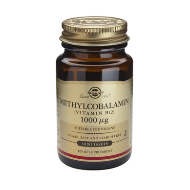 Solgar Methylcobalamin (Vitamin B12) 30nuggets 1000mcg