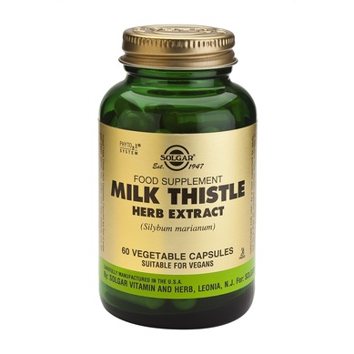Solgar Sfp Milk Thistle Herb Extract 60veg.caps