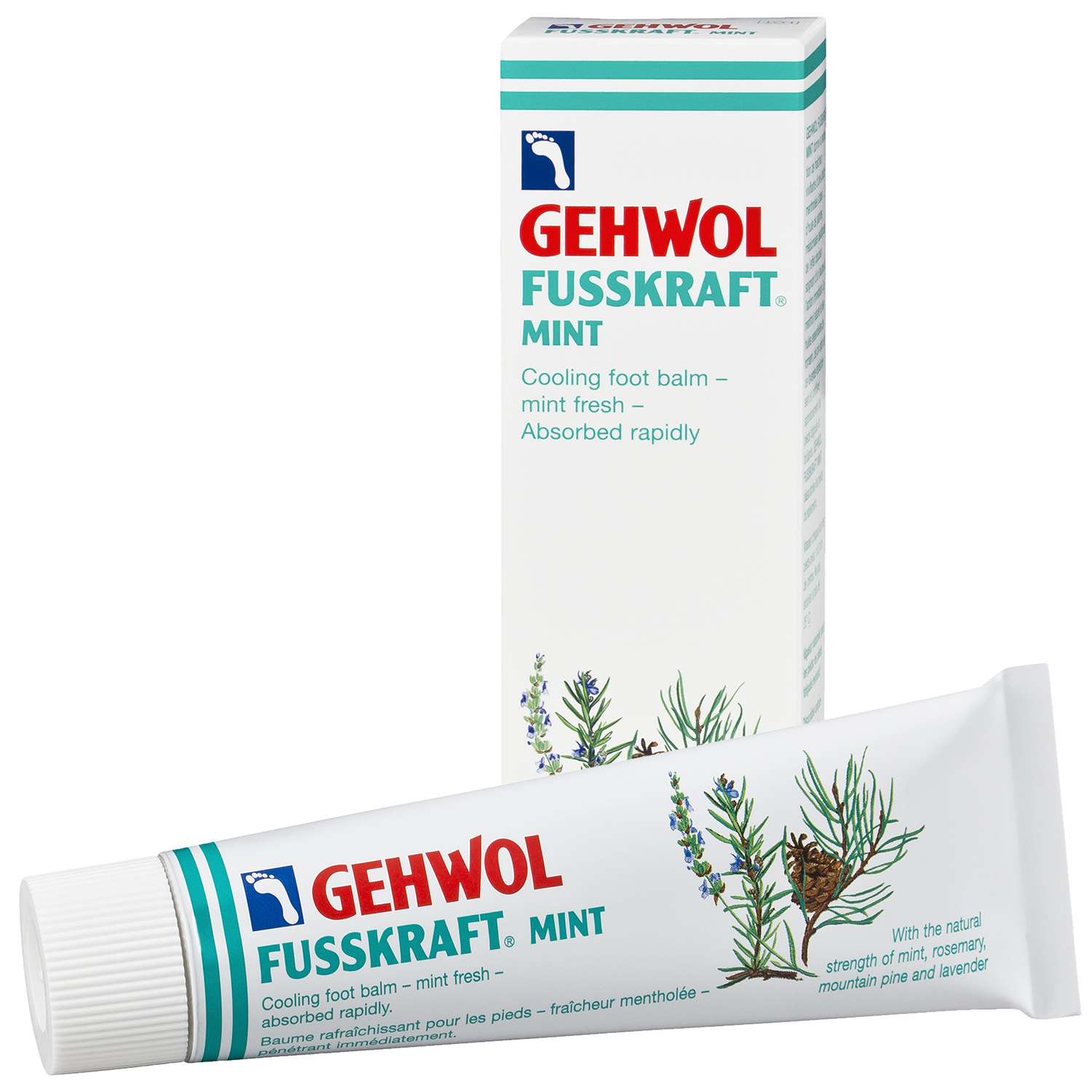 Gehwol Fusskraft Mint Αντιφλογιστικό Βάλσαμο για Πέλματα και Γάμπες 125ml