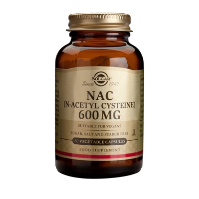 Solgar NAC (N-Acetyl-Cysteine) 600mg 60veg.caps