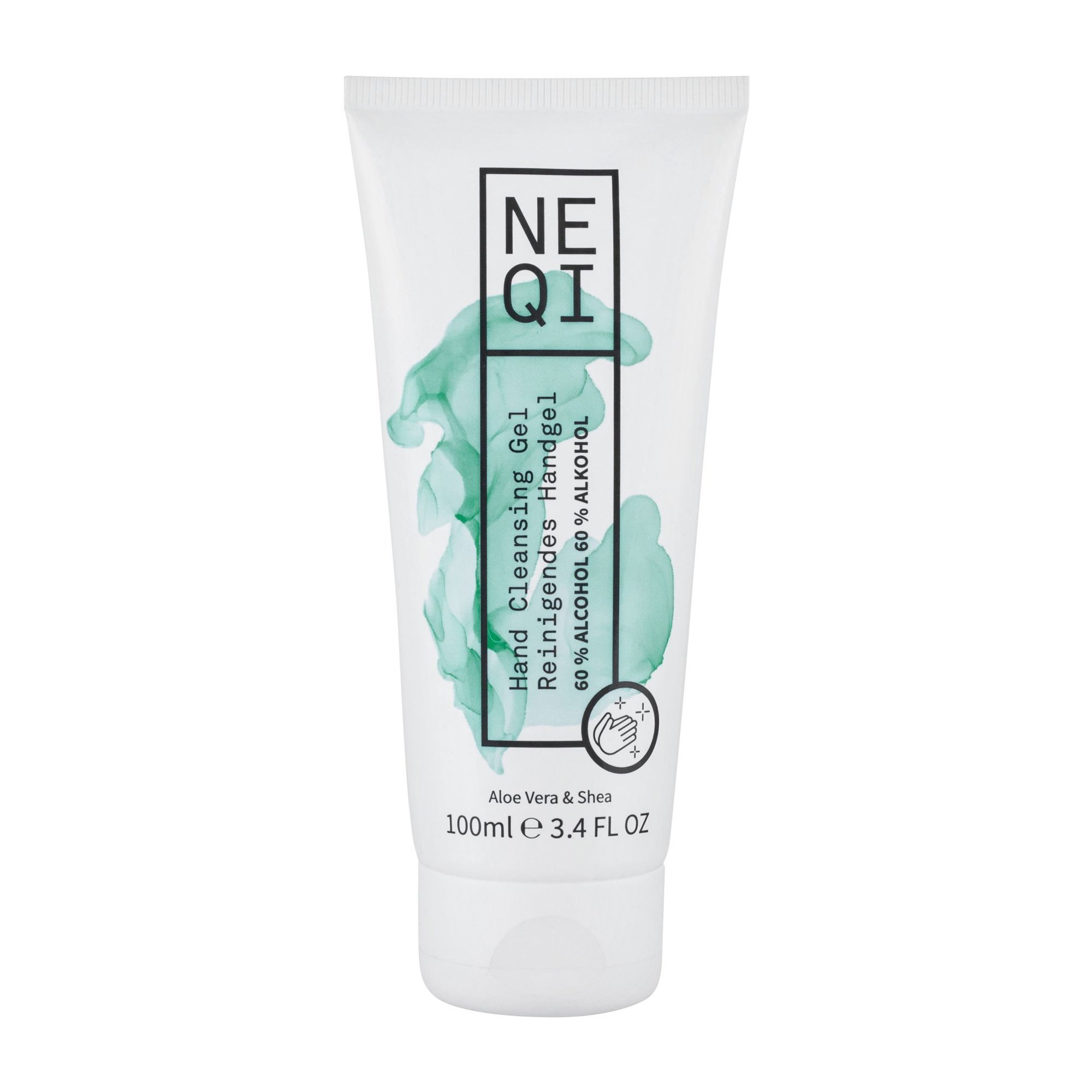 Neqi Hand Cleansing Gel Καθαριστικό Gel Χεριών με 60% Αλκοόλη 100ml