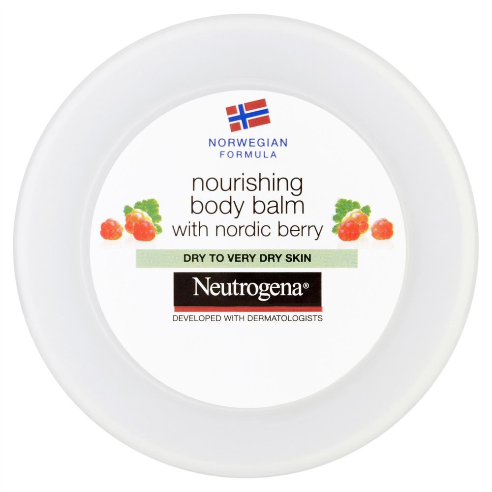 Neutrogena Nourishing Body Balm Θρεπτική Κρέμα Σώματος με Nordic Berry για Ξηρή Επιδερμίδα 200ml Promo -30%