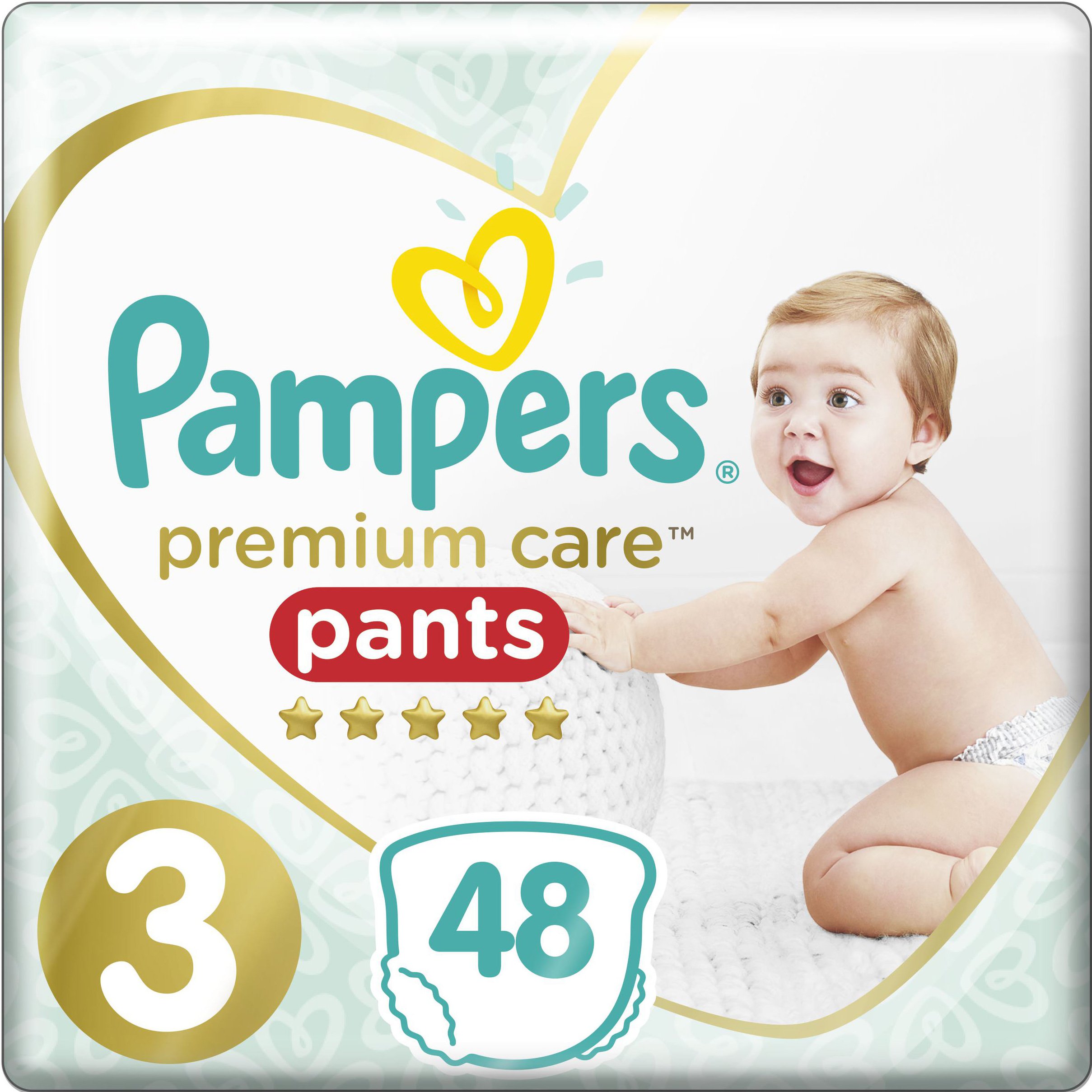 Pampers Premium Care Pants Jumbo Pack No3 (6-11kg) 48 πάνες