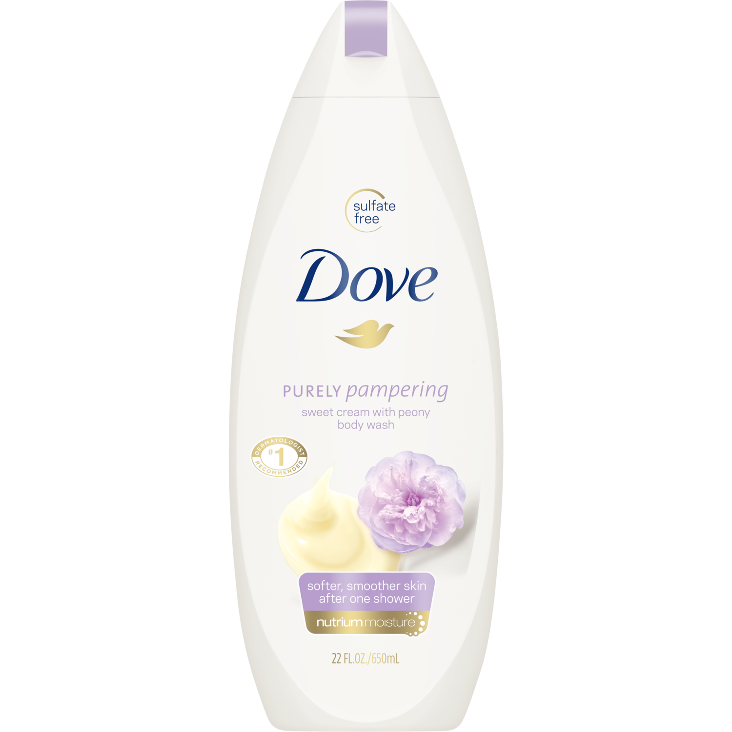 Dove Sweet Cream & Peony Body Wash Αφρόλουτρο με Ζεστή Γλυκιά Κρέμα & Άρωμα Παιώνιας,Απαλό & Λείο Δέρμα από το Πρώτο Ντους 500ml