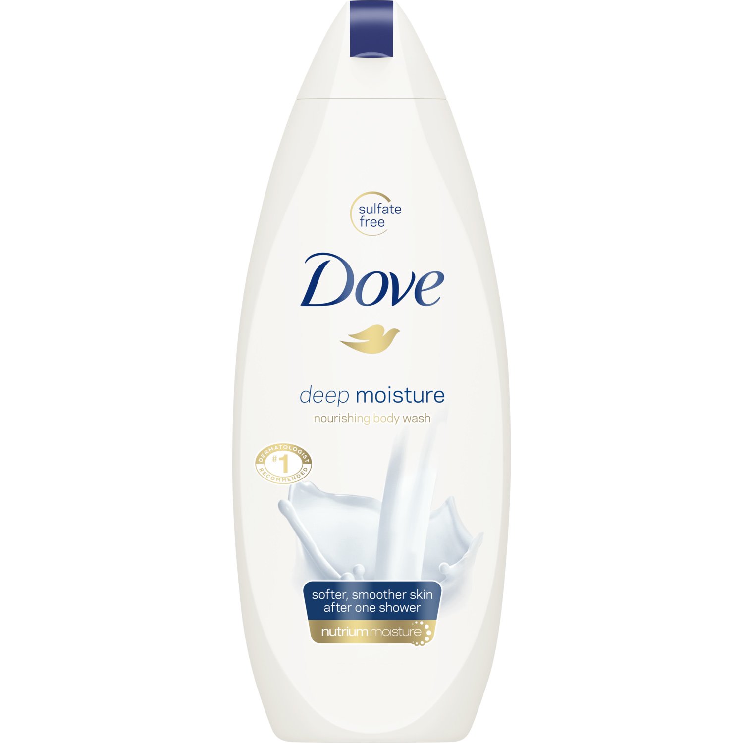 Dove Deeply Nourishing Body Wash Ενυδατικό Αφρόλουτρο για πιο Απαλό & Λείο Δέρμα, Μετά από Μόλις Ένα Ντους 500ml