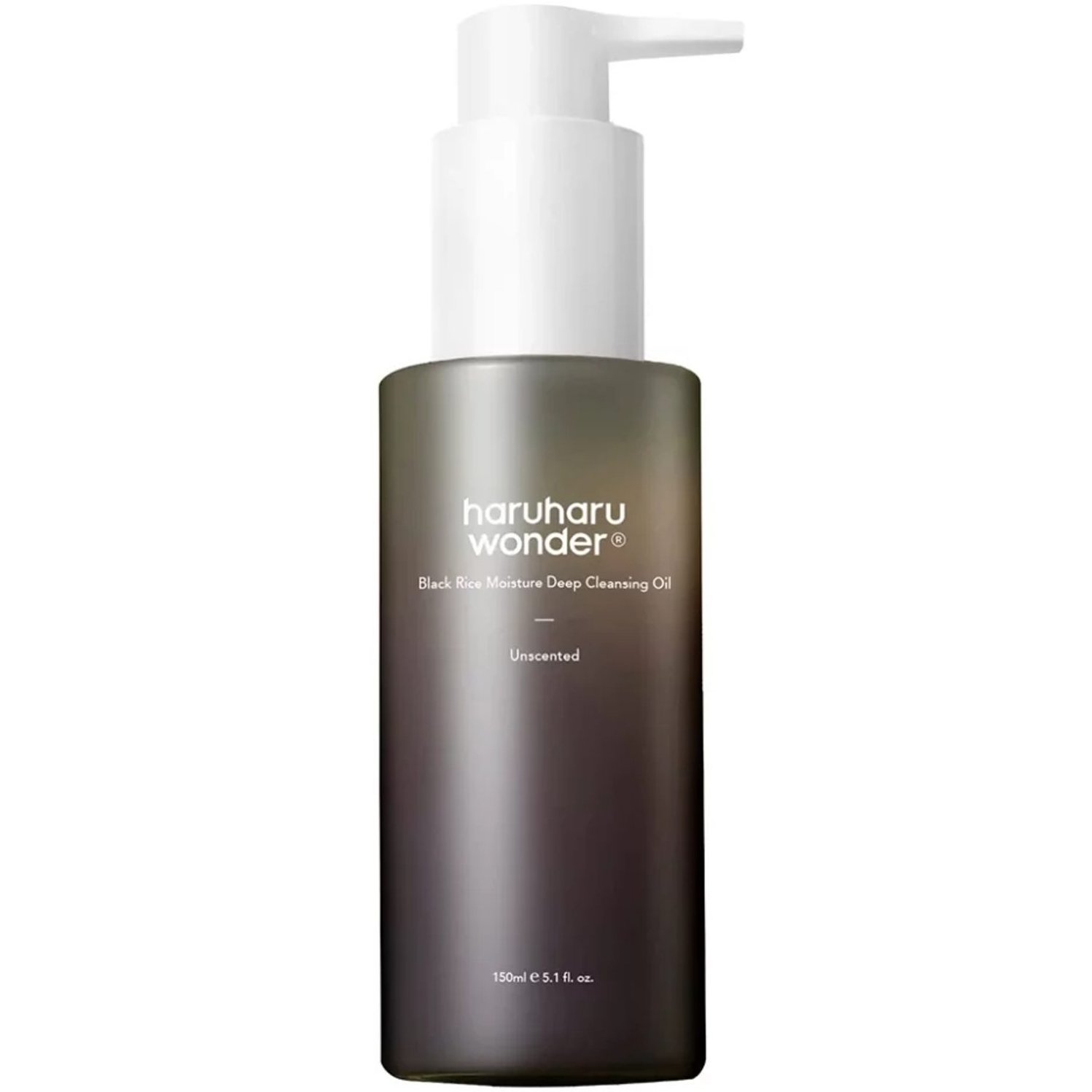HaruHaru Wonder Black Rice Moisture Cleansing Oil Έλαιο Καθαρισμού Προσώπου με Μαύρο Ρύζι, Χωρίς Άρωμα για Όλους τους Τύπους Επιδερμίδας 150ml