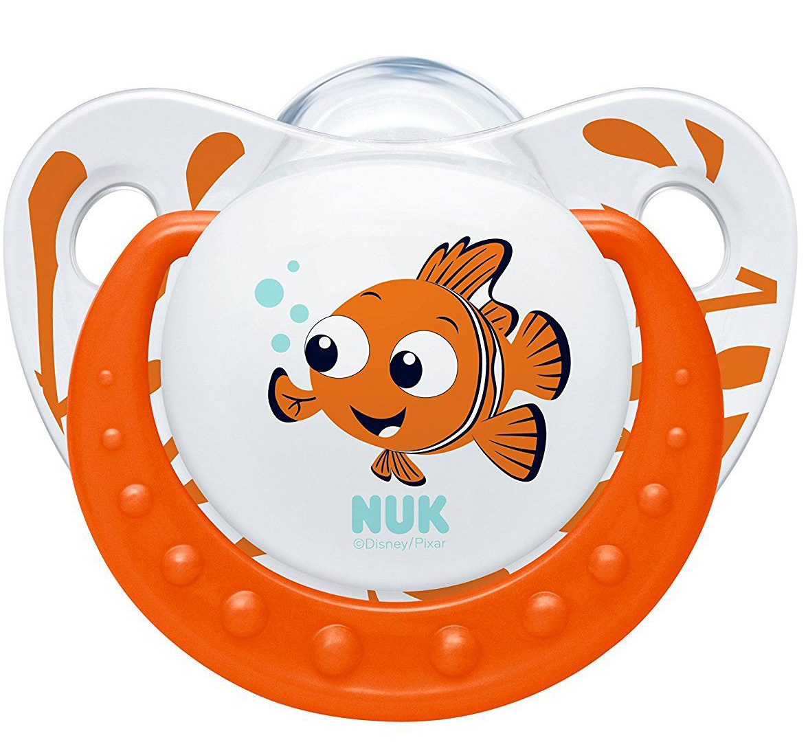 Nuk Trendline Finding Dory Πιπίλα Σιλικόνης με Κρίκο Χωρίς BPA Κόκκινο – Μέγεθος 2 (6-18 μηνών)