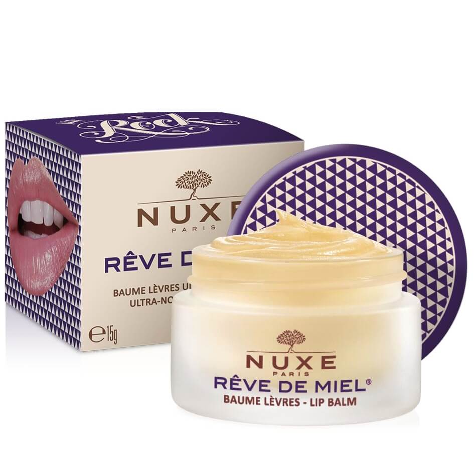 Nuxe Reve De Miel Baume Levres Rock Θρεπτικό Βάλσαμο για Ξηρά & Σκασμένα Χείλη 15ml