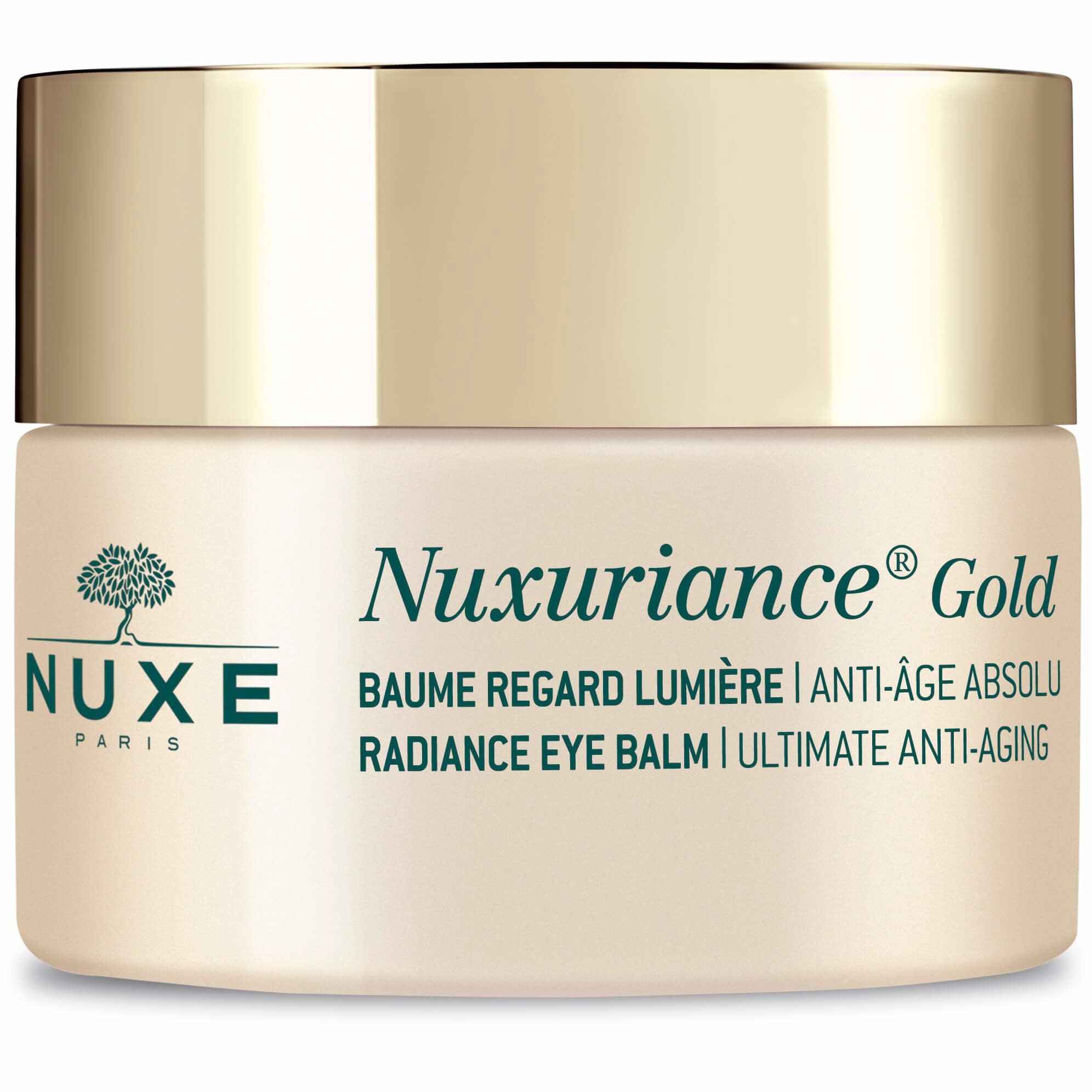 Nuxe Nuxe Nuxuriance Gold Radiance Eye Balm Βάλσαμο Λάμψης, Θρέψης & Απόλυτης Αντιγήρανσης της Κουρασμένης Περιοχής των Ματιών 15ml