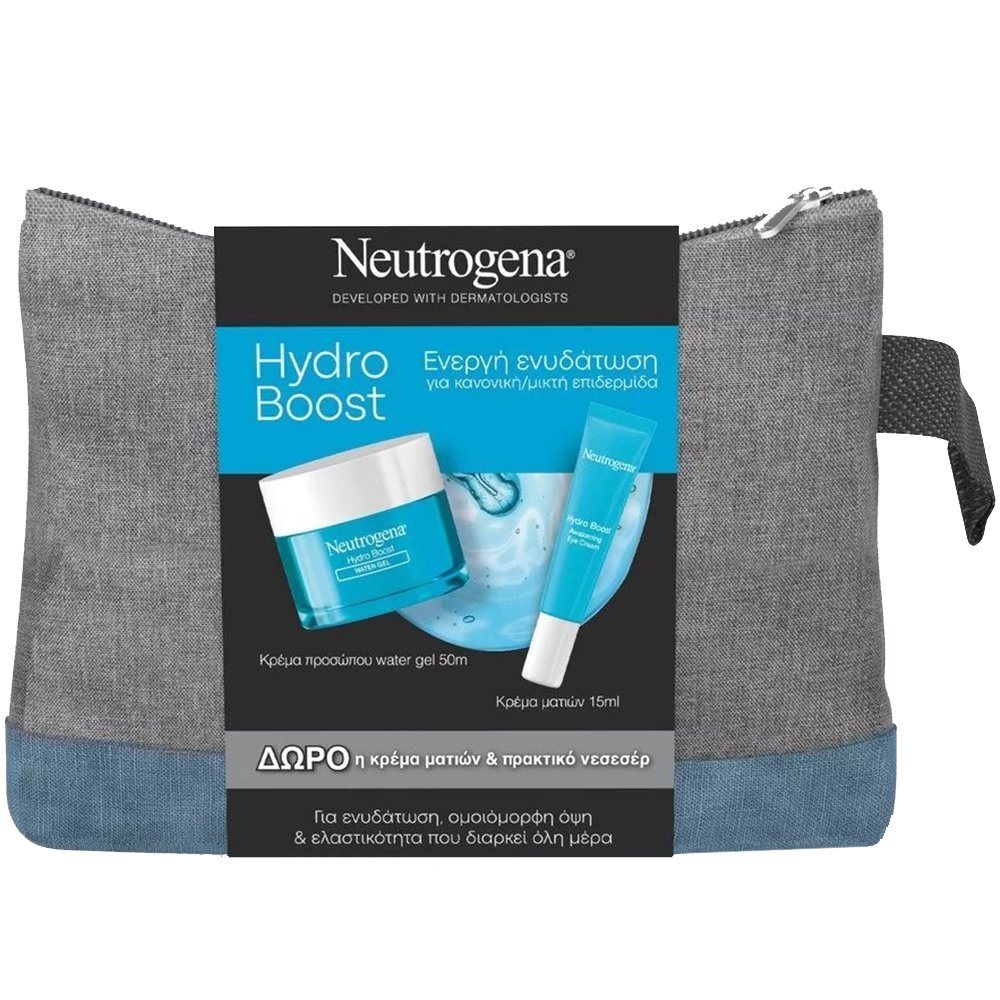 Neutrogena Πακέτο Προσφοράς Hydro Boost Water Gel 50ml & Δώρο Hydro Boost Awakening Eye Cream 15ml & Νεσεσέρ