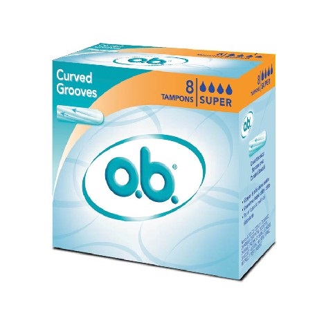 O.b. Original Super Ταμπόν για Ημέρες με Μέτρια Έως Μεγάλη Ροή 8 Τεμάχια