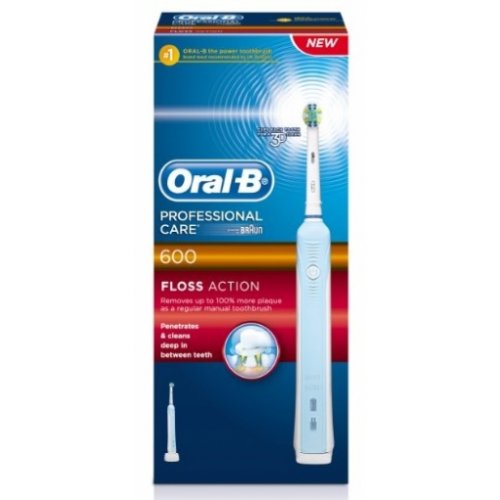 Oral-B Professional Care 600 Floss Action Επαναφορτιζόμενη Ηλεκτρική Οδοντόβουρτσα