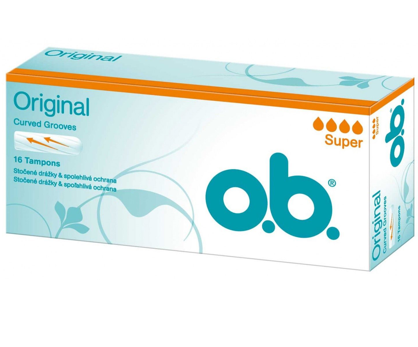 O.b. Original Super Ταμπόν για Ημέρες με Μέτρια Έως Μεγάλη Ροή 16 Τεμάχια