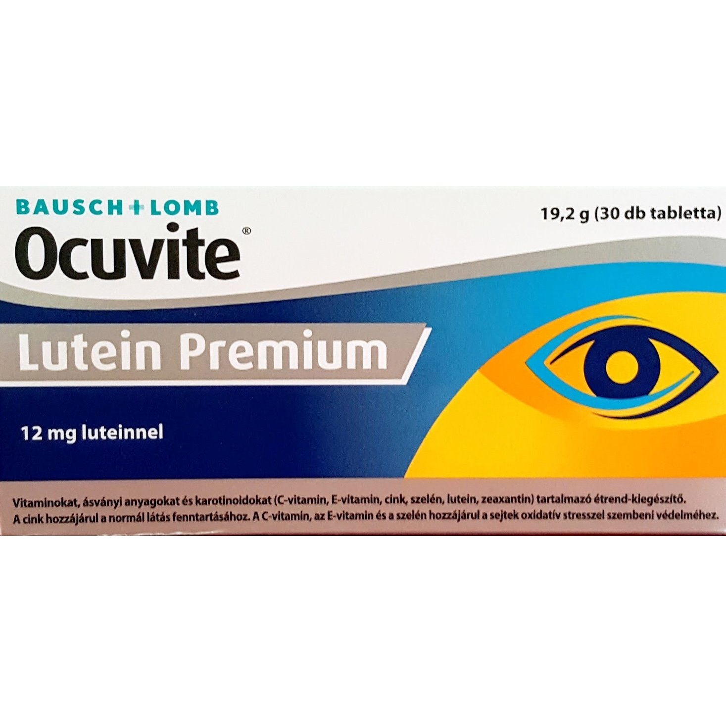 Bausch & Lomb Bausch & Lomb Ocuvite Lutein Premium Συμπλήρωμα Διατροφής Για Την Υγεία Των Ματιών 30tabs