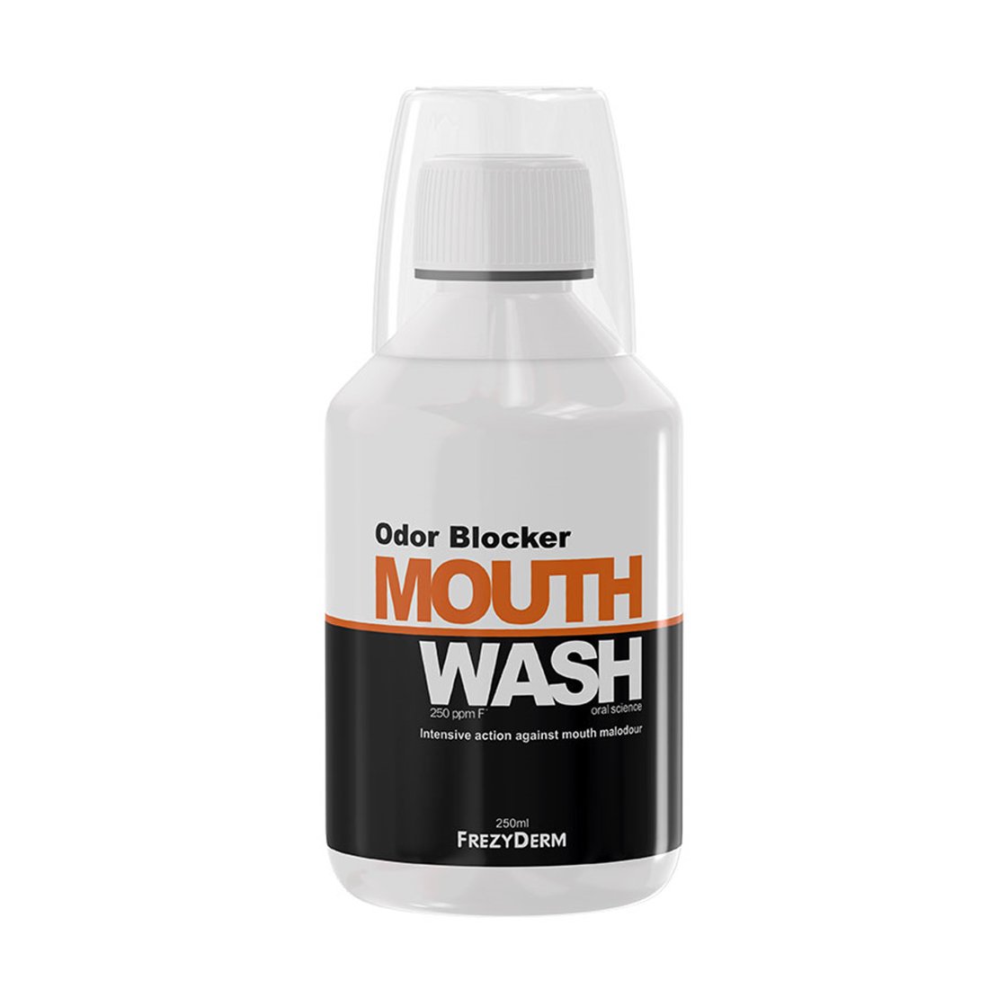 Frezyderm Odor Blocker Mouthwash Στοματικό Διάλυμα για την Αντιμετώπιση της Στοματικής Κακοσμίας & της Δυσάρεστης Αναπνοής 250ml