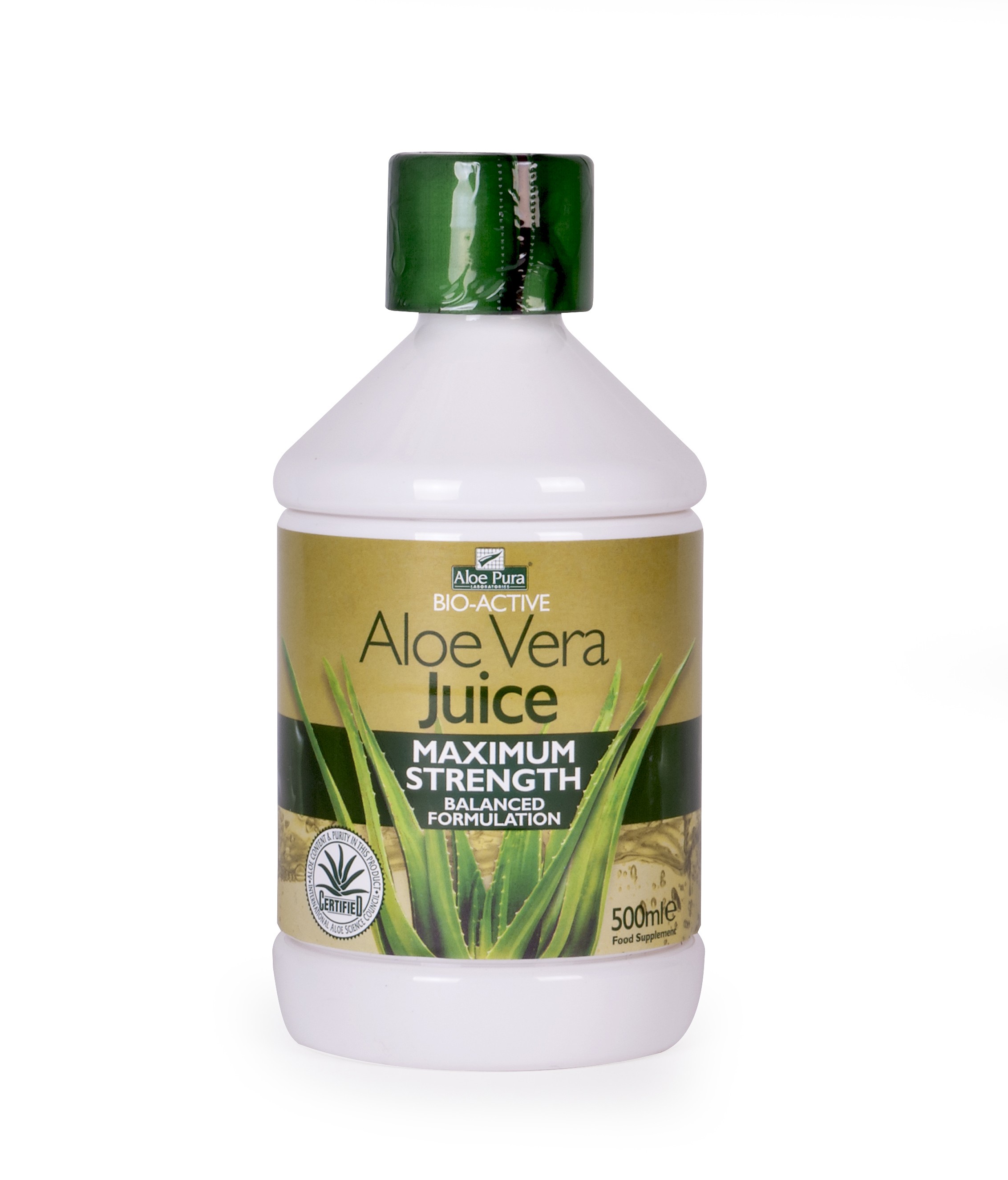 Optima Health & Nutrition Optima Aloe Vera Juice 100% Φυσικός Χυμός Αλόης 500ml