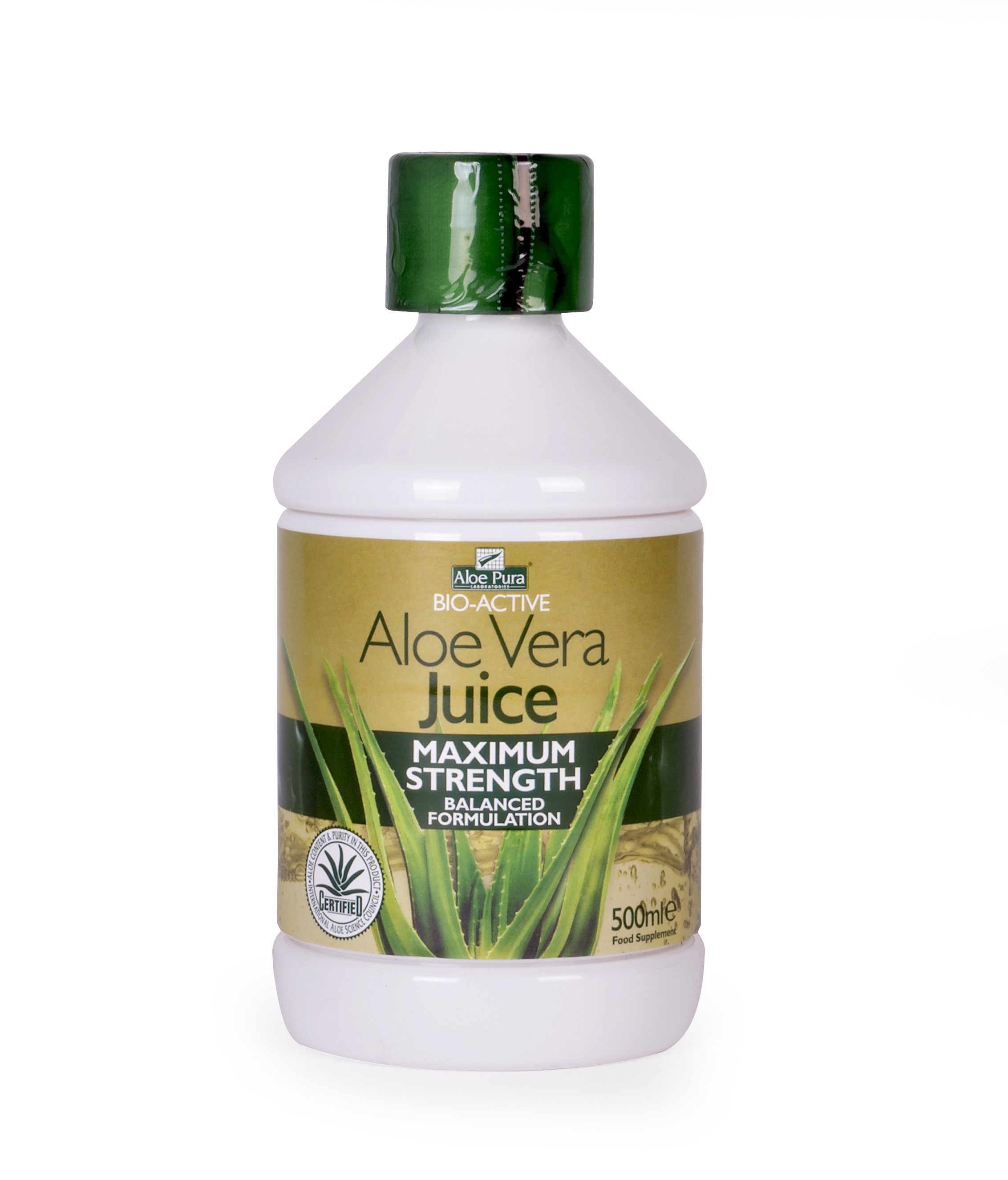 Optima Aloe Vera Juice 100% Φυσικός Χυμός Αλόης 500ml 6482