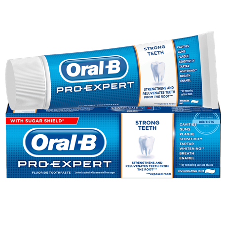Oral-B Pro Expert Strong Teeth Toothpaste Για Δυνατά Δόντια 75ml