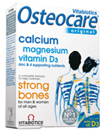Vitabiotics Osteocare Original Συνδυασμός Ασβεστίου Βιταμίνης D Μαγνησίου Και Ψευδαργύρου 30Tabs
