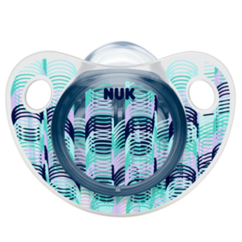 Nuk Trendline Adore Πιπίλα Σιλικόνης Χωρίς BPA – Μέγεθος 1 (0-6 μηνών)