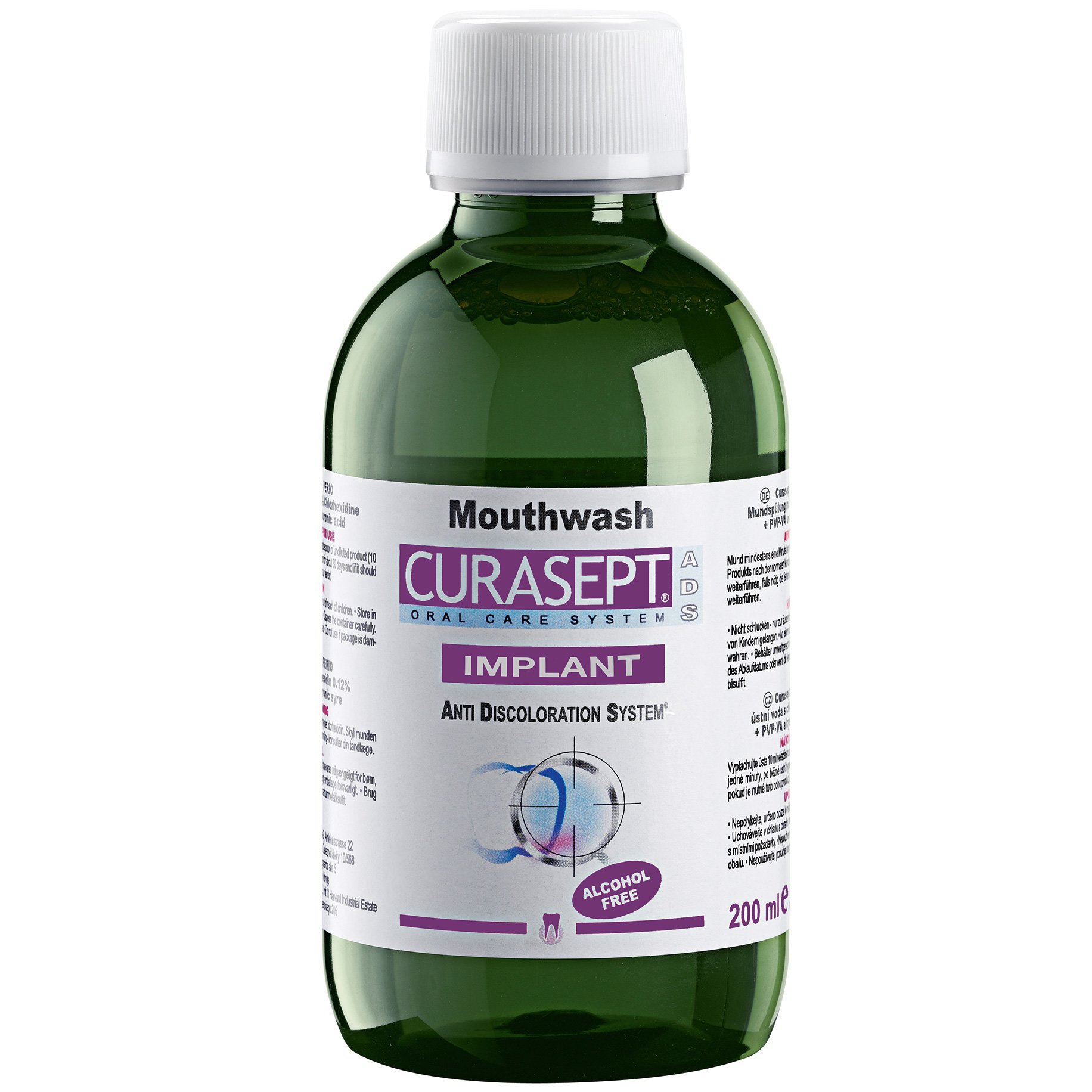 Curasept ADS Mouthwash Implant Στοματικό Διάλυμα Χλωρεξιδίνης 0.20% 200ml