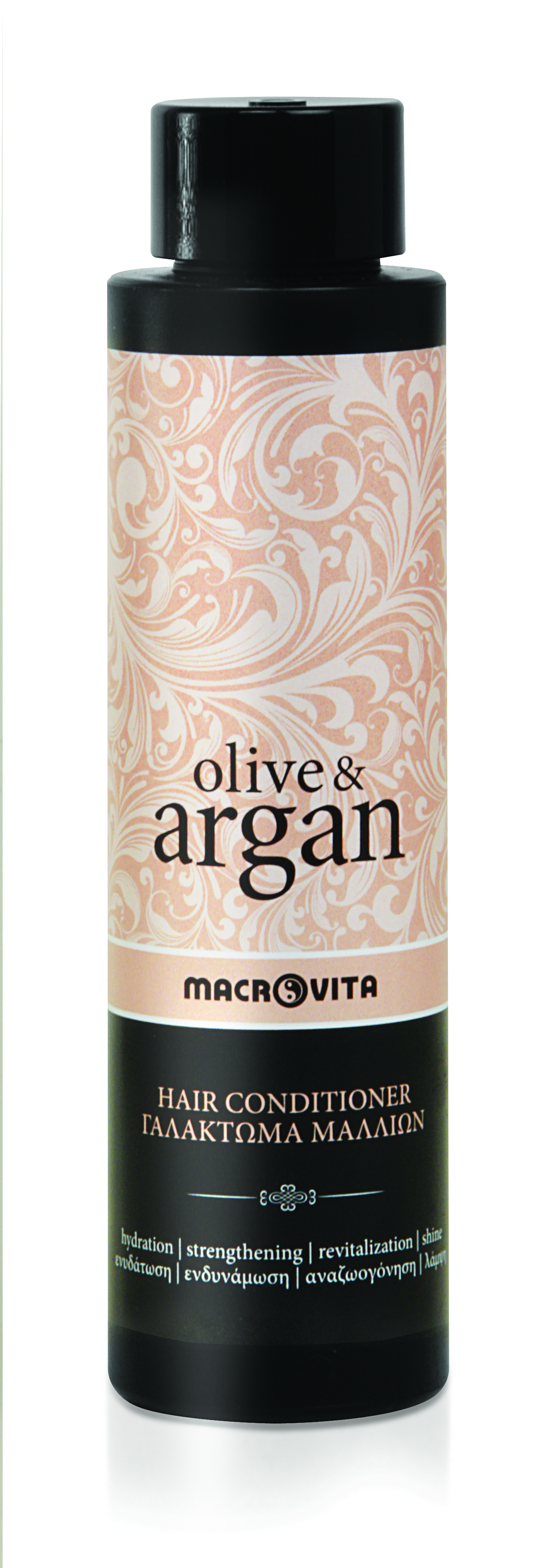 Macrovita Macrovita Olive & Argan Hair Conditioner Γαλάκτωμα Μαλλιών 200ml