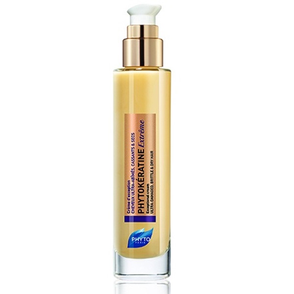 Phyto Phytokeratine Extreme Creme Θρεπτική Κρέμα Θερμοπροστασίας που Επανορθώνει τα Κατεστραμμένα, Ταλαιπωρημένα Μαλλιά 100ml