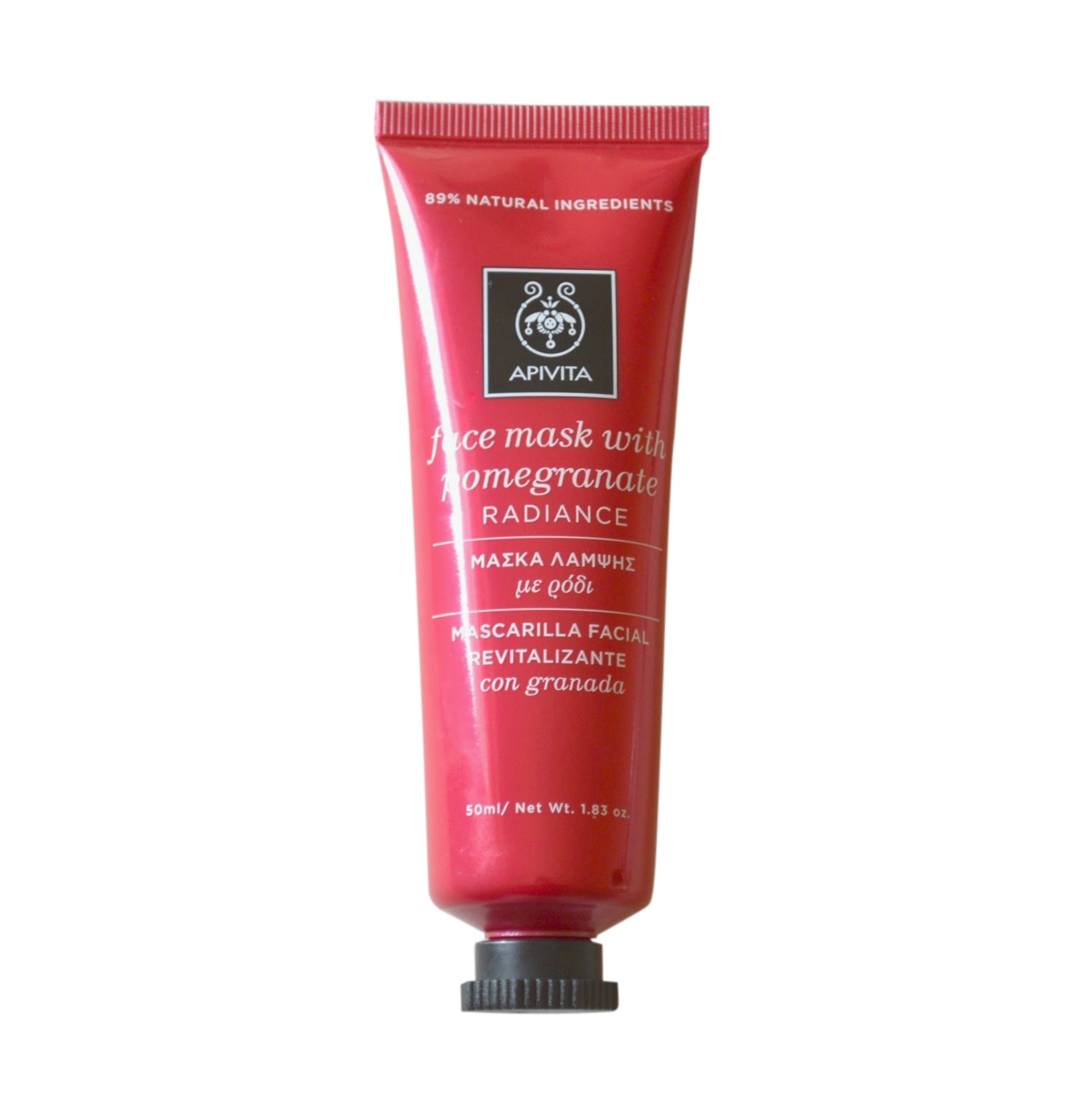 Apivita Face Mask Μάσκα Λάμψης με Ρόδι 50ml
