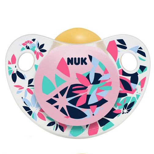 Nuk Trendline Adore Πιπίλα Καουτσούκ Χωρίς BPA – Μέγεθος 3 (18-36 μηνών)