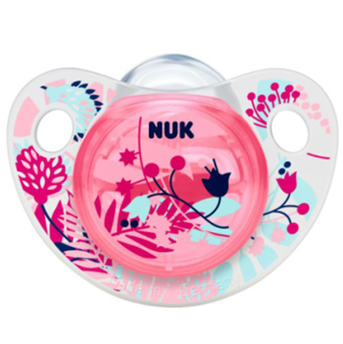 Nuk Trendline Adore Πιπίλα Σιλικόνης Χωρίς BPA – Μέγεθος 1 (0-6 μηνών)