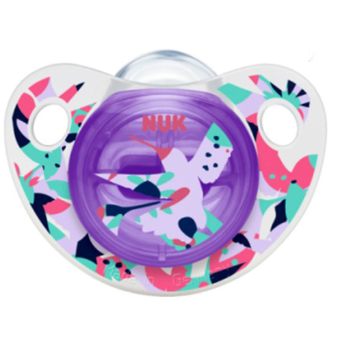 Nuk Trendline Adore Πιπίλα Σιλικόνης Χωρίς BPA – Μέγεθος 1 (0-6 μηνών)