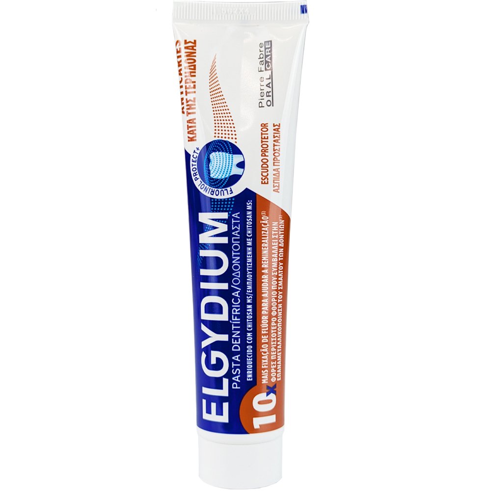 Elgydium Fluorinol Protect Anti-Cavity Toothpaste Οδοντόπαστα για Προστασία Κατά της Τερηδόνας & Ενίσχυση του Σμάλτου με 10 Φορές Περισσότερο Φθόριο 75ml